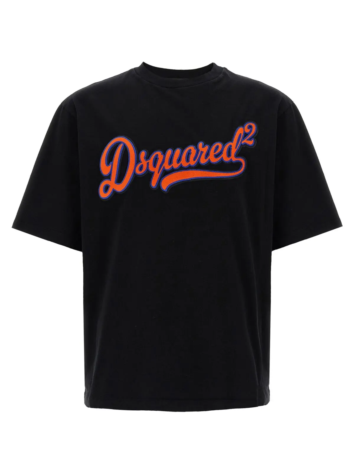 Футболка Dsquared2 Sponge Patch Чорна 1 'Sponge Patch' T-shirt DSQUARED2 Black
