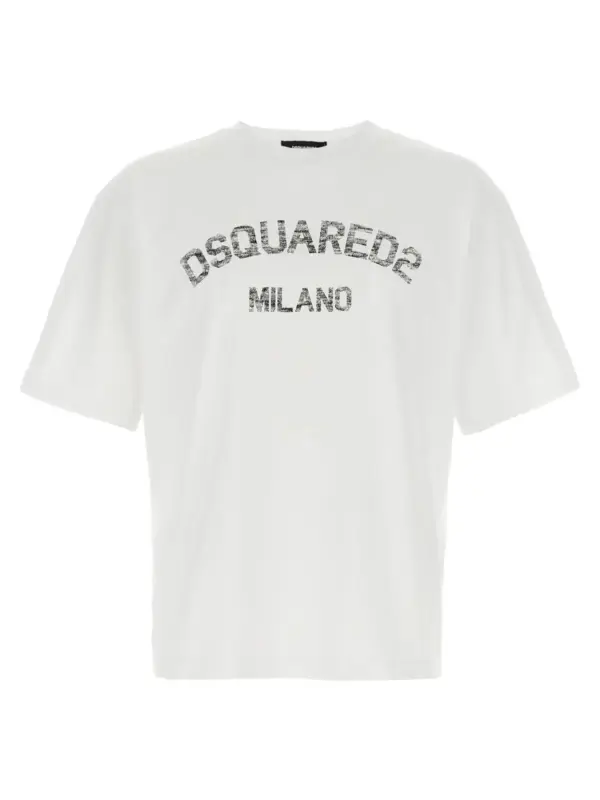 'Loose fit' T-shirt DSQUARED2 White