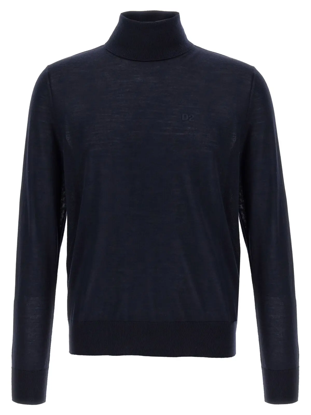 Светр-гольф Dsquared2 D2 Синій 1 'D2' turtleneck sweater DSQUARED2 Blue
