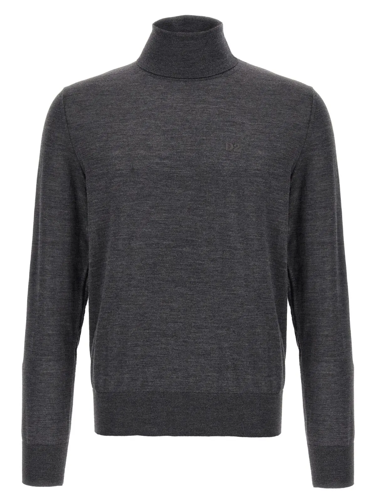 Гольф Dsquared2 D2 Сірий 1 'D2' turtleneck sweater DSQUARED2 Gray
