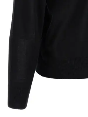 Wool turtleneck sweater 100% virgin wool DSQUARED2 Black