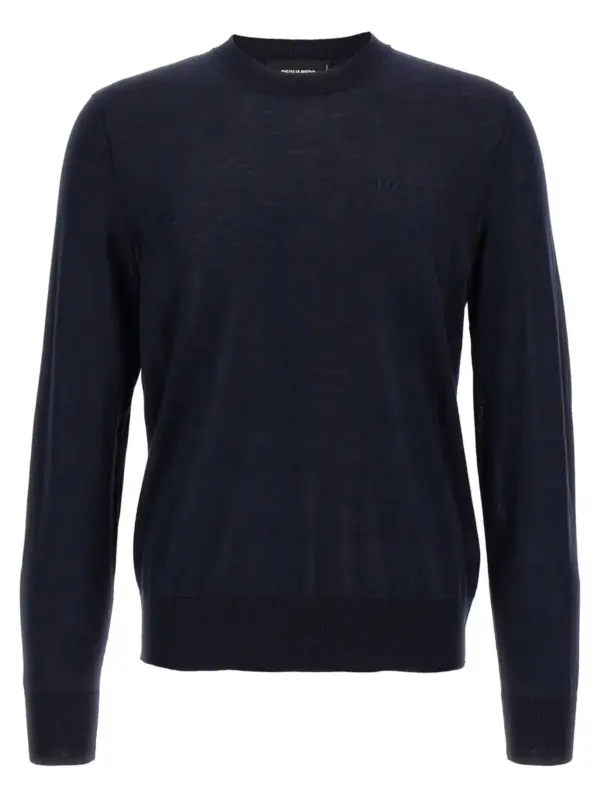 'D2' sweater DSQUARED2 Blue