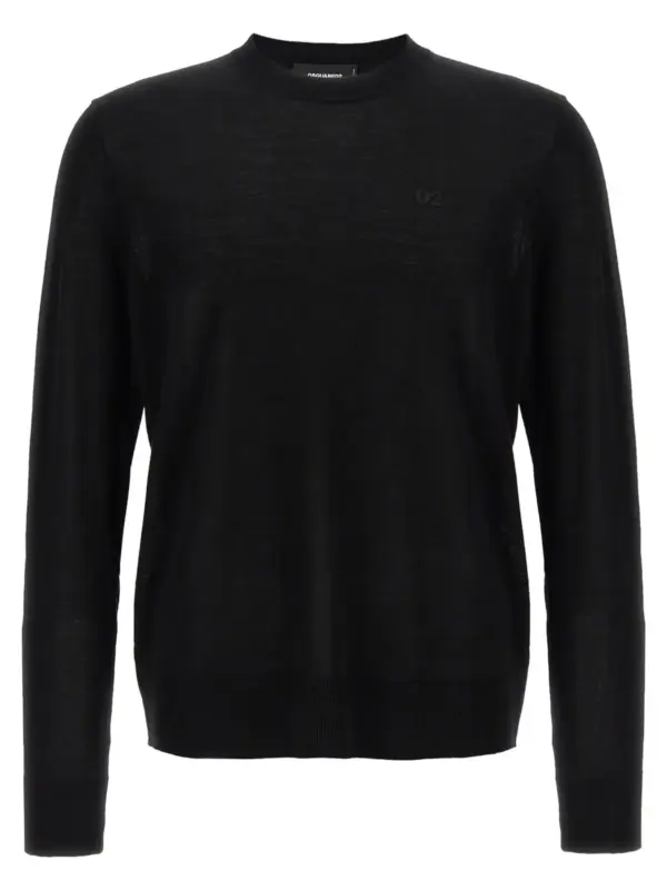 'D2' sweater DSQUARED2 Black