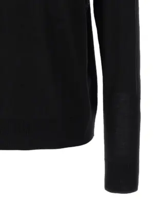 'D2' sweater 100% virgin wool DSQUARED2 Black