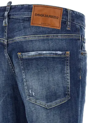 'Skater' jeans 93% cotton 4% polyester 3% elastane DSQUARED2 Blue