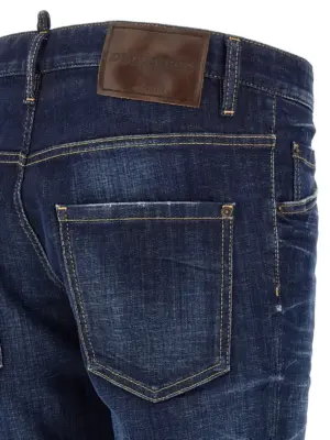 'Skater' jeans 98% cotton