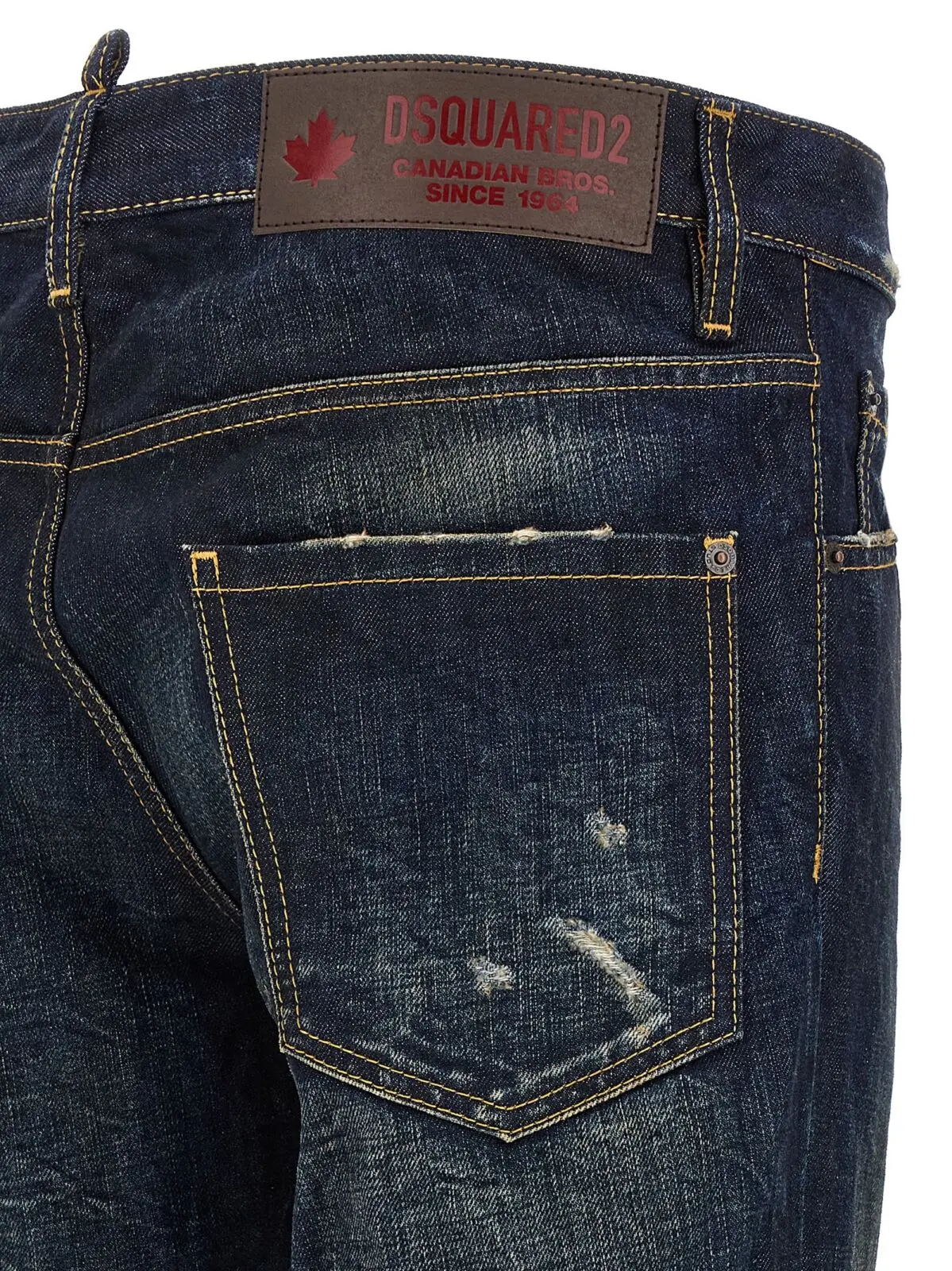 Джинси Dsquared2 Cool Guy Сині 4 'Cool Guy' jeans 100% cotton DSQUARED2 Blue