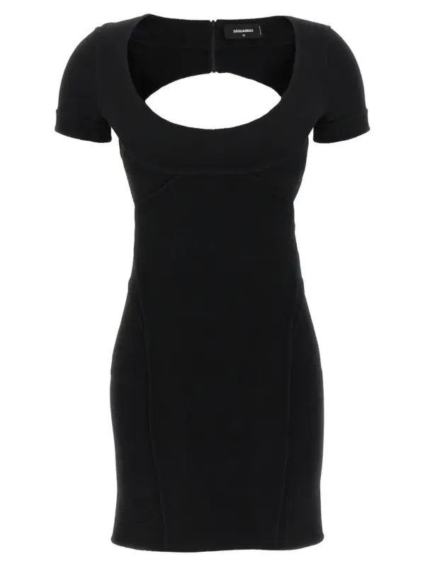 'Bodycon Cut Out' dress DSQUARED2 Black