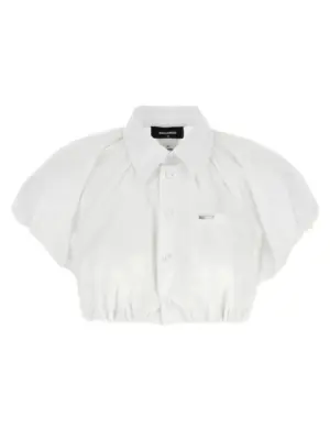 Cropped shirt DSQUARED2 White