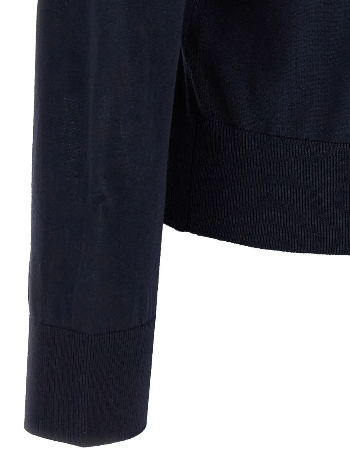 Поло Dsquared2 Logo embroidery Синє 4 Logo embroidery polo shirt 100% virgin wool DSQUARED2 Blue