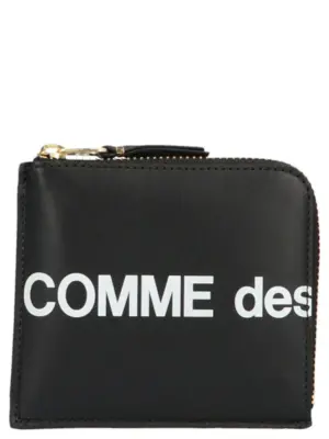 'Huge logo’ wallet COMME DES GARÇONS WALLET Black