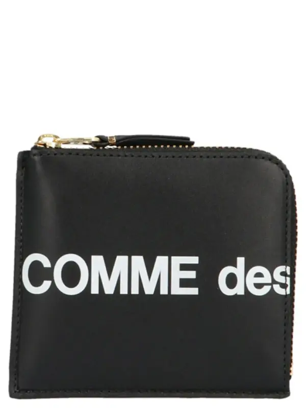 'Huge logo’ wallet COMME DES GARÇONS WALLET Black