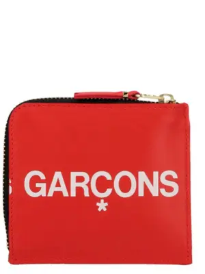 'Huge Logo' Wallet SA3100HLRED COMME DES GARÇONS WALLET Red