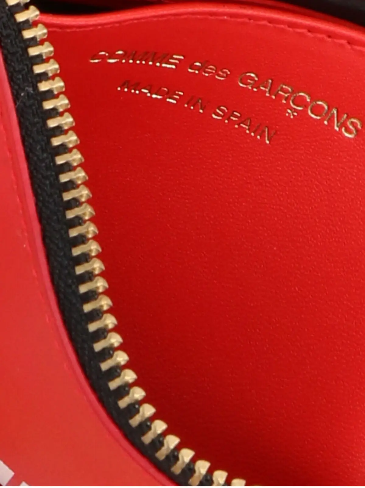 Гаманець Comme Des Garçons Wallet Huge Logo Червоний 3 'Huge Logo' Wallet Woman COMME DES GARÇONS WALLET Red