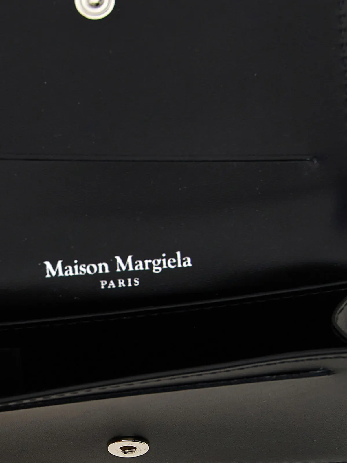 Картхолдер Maison Margiela Clip Чорний 3 'Clip' card holder Man MAISON MARGIELA Black