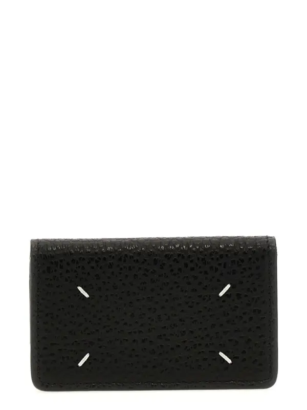 'Four Stitches' card holder MAISON MARGIELA Black