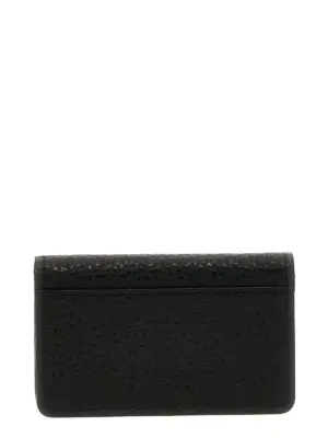 'Four Stitches' card holder SA3VX0008P4455T8013 MAISON MARGIELA Black