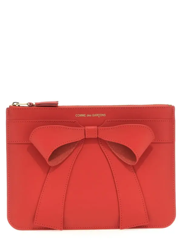 'Big Bow' wallet COMME DES GARÇONS WALLET Red