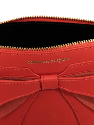 'Big Bow' wallet Woman COMME DES GARÇONS WALLET Red