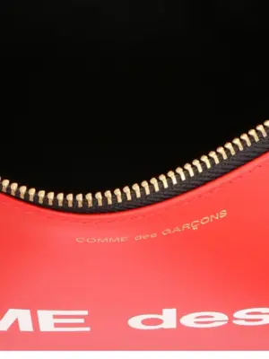 'Huge Logo' Wallet Woman COMME DES GARÇONS WALLET Red