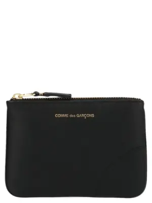 Logo print wallet COMME DES GARÇONS WALLET Black