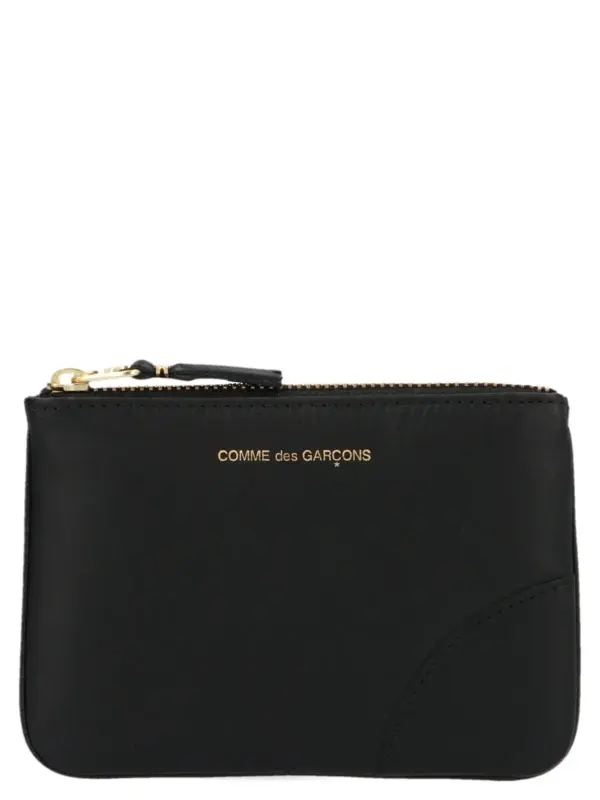 Logo print wallet COMME DES GARÇONS WALLET Black