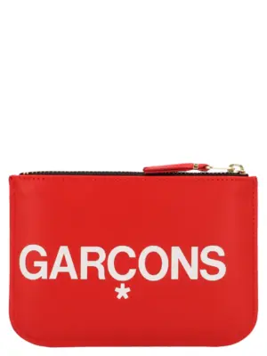 'Huge Logo' purse SA8100HLRED COMME DES GARÇONS WALLET Red
