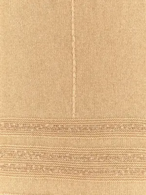 Bouclé fringed scarf Woman FABIANA FILIPPI Beige