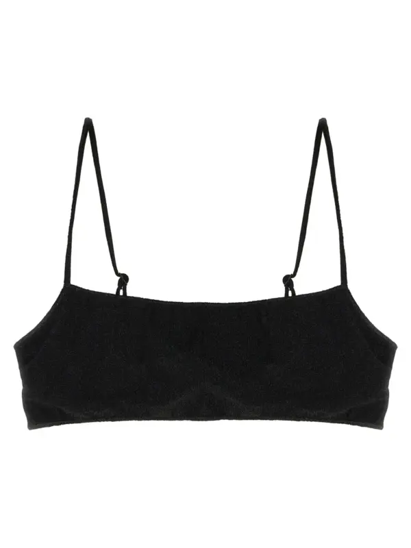 'Sadie' bikini top MC2 SAINT BARTH Black