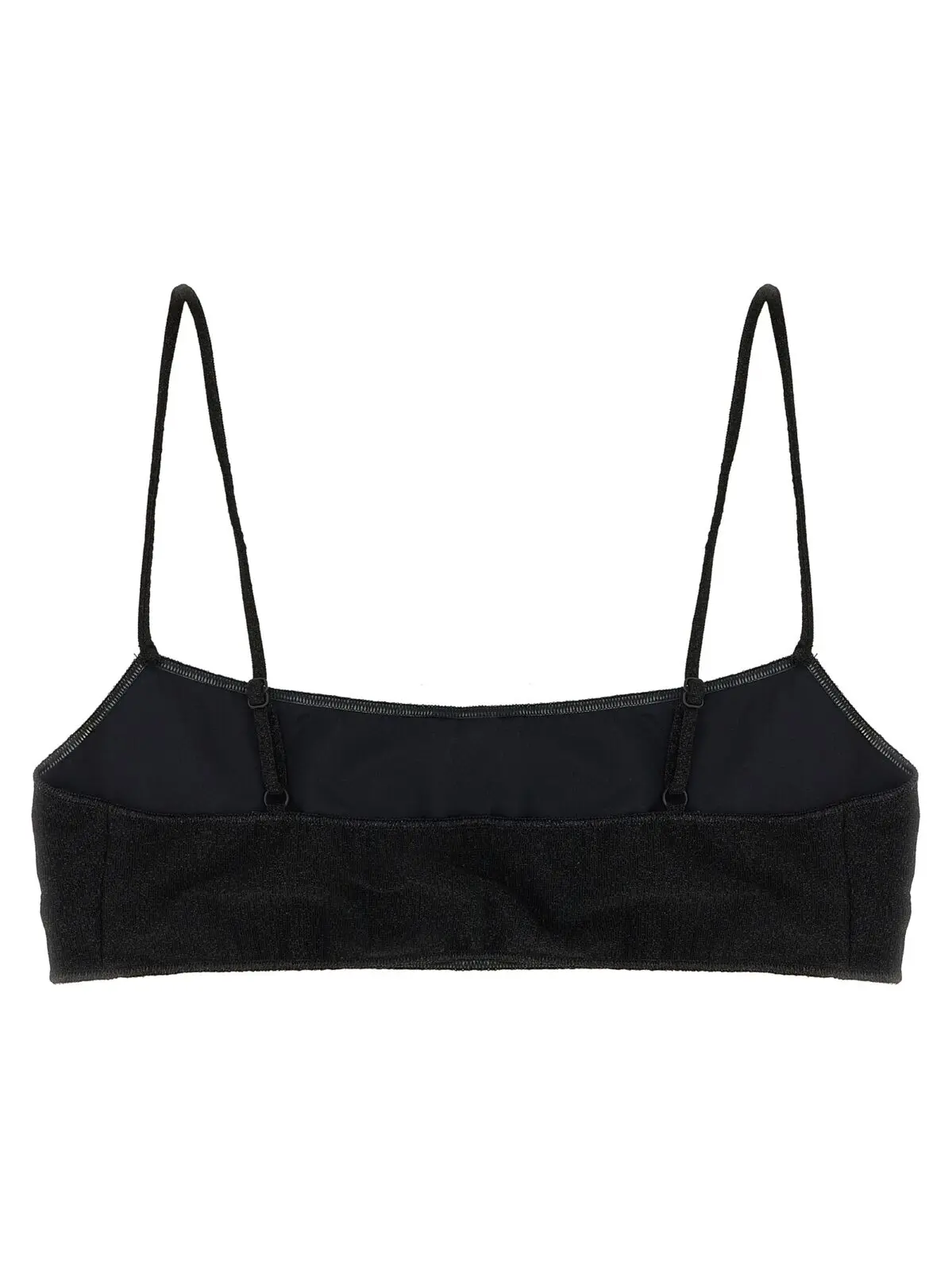 Топ-бікіні Mc2 Saint Barth Sadie Чорний 2 'Sadie' bikini top SADIEOVERLOCKLUREX00 MC2 SAINT BARTH Black