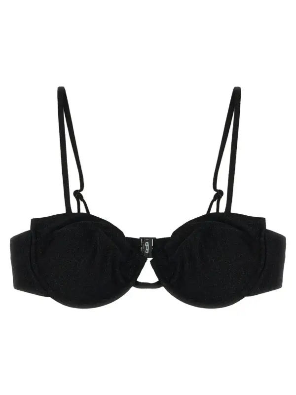 'Salina' bikini top MC2 SAINT BARTH Black