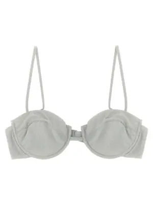 'Salina' bikini top MC2 SAINT BARTH Silver