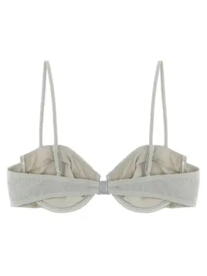 'Salina' bikini top SALINALUREXSILVER MC2 SAINT BARTH Silver