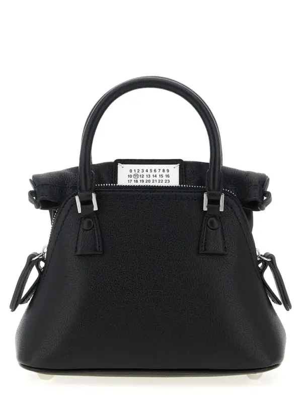 Micro '5AC Classique' handbag MAISON MARGIELA Black