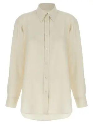 Cady silk shirt BRIONI White
