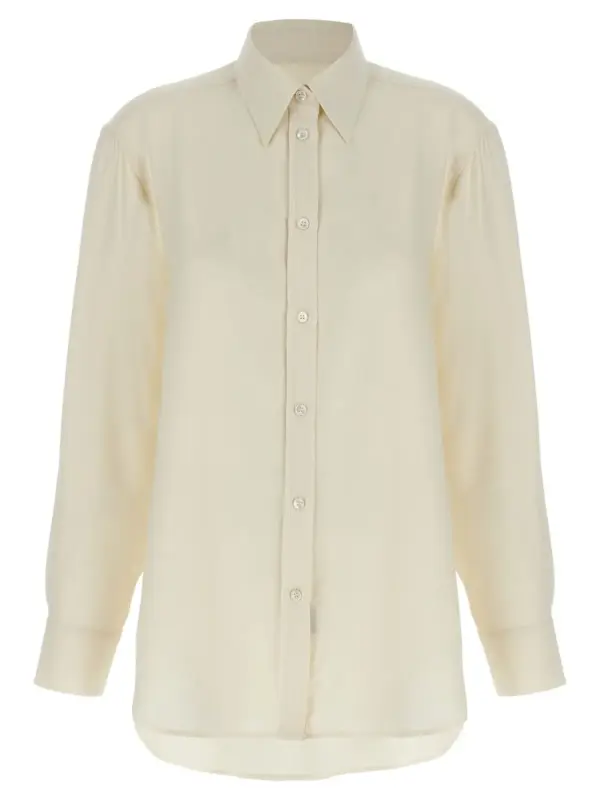 Cady silk shirt BRIONI White