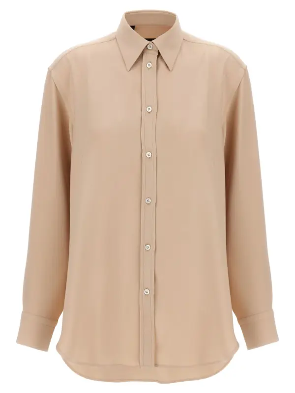 Cady silk shirt BRIONI Pink