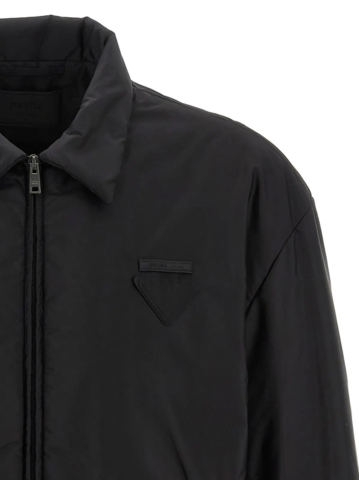 Куртка Prada з нейлону Re-nylon Чорна 3 Re-nylon jacket Man PRADA Black