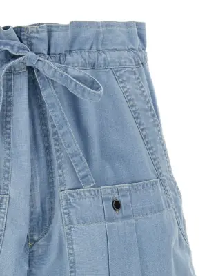 'Valdina' shorts Woman MARANT ETOILE Light Blue