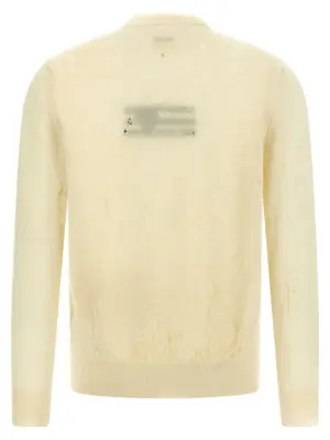 'Numeric signature MM6' sweater SH0HL0033M13134103 MM6 MAISON MARGIELA Beige