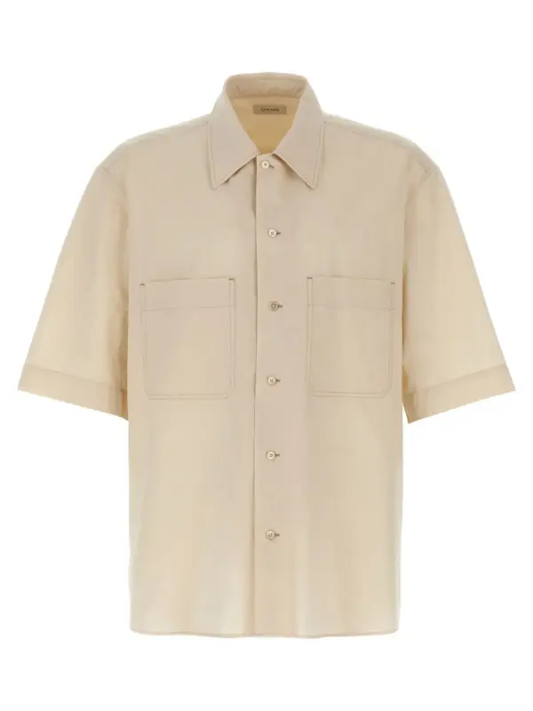 'Convertible' shirt LEMAIRE Beige