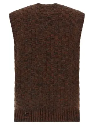 Knitted vest SH2FB0026M13174961 MM6 MAISON MARGIELA Multicolor