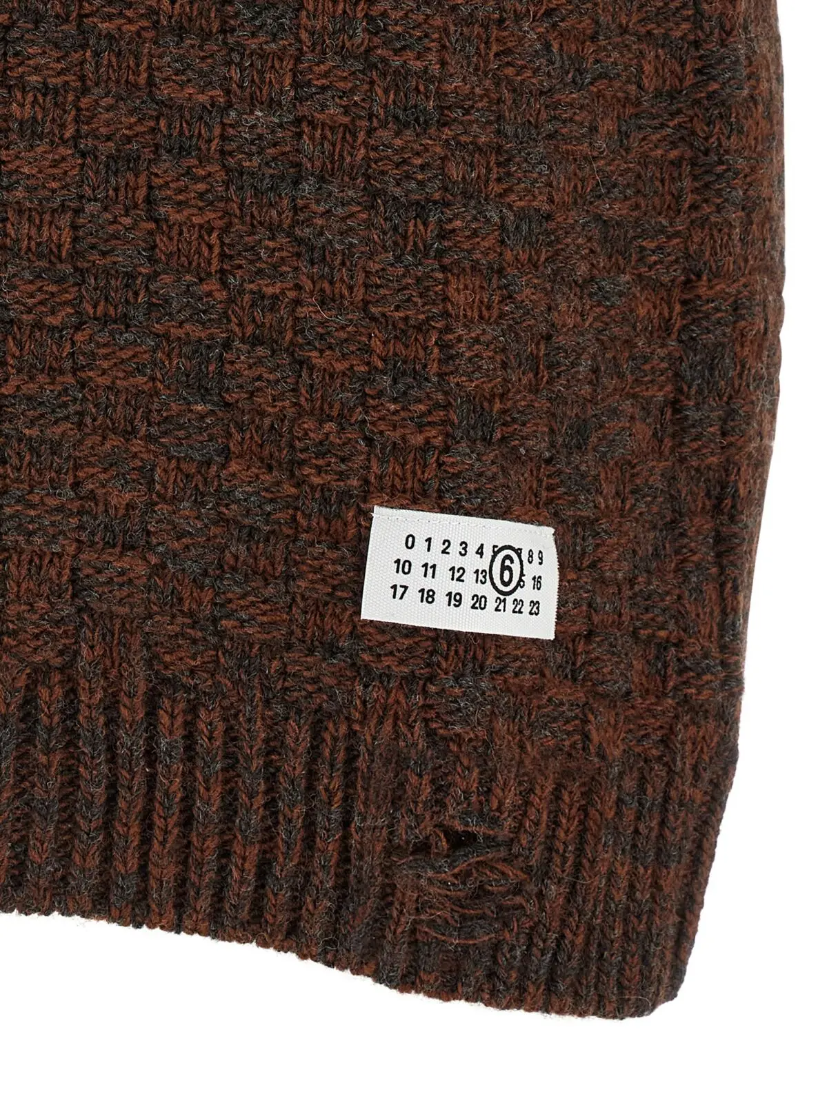 Жилет Mm6 Maison Margiela в’язаний Багатокольоровий 4 Knitted vest 50% virgin wool 50% acrylic MM6 MAISON MARGIELA Multicolor