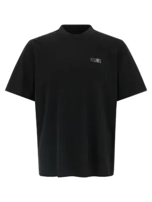 Printed T-shirt MM6 MAISON MARGIELA Black