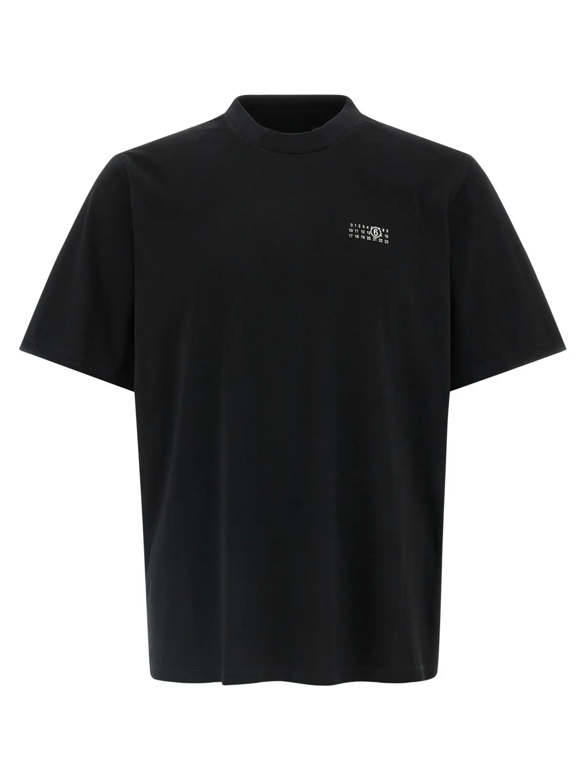 Футболка Mm6 Maison Margiela з принтом Чорна 1 Printed T-shirt MM6 MAISON MARGIELA Black