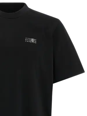 Printed T-shirt Man MM6 MAISON MARGIELA Black