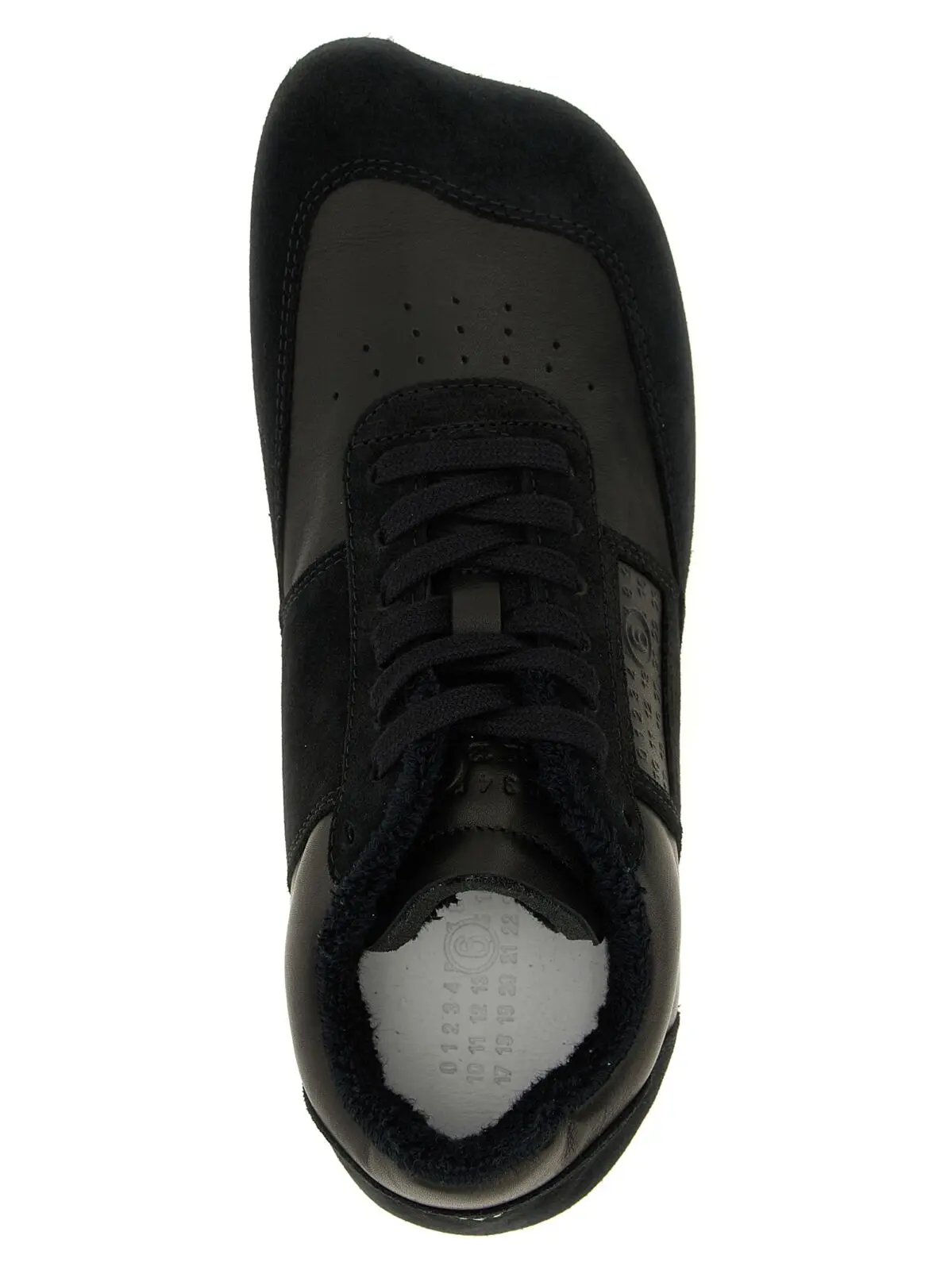 Кросівки Mm6 Maison Margiela Anatomic Чорні 4 'Anatomic' sneakers 100% calfskin leather MM6 MAISON MARGIELA Black