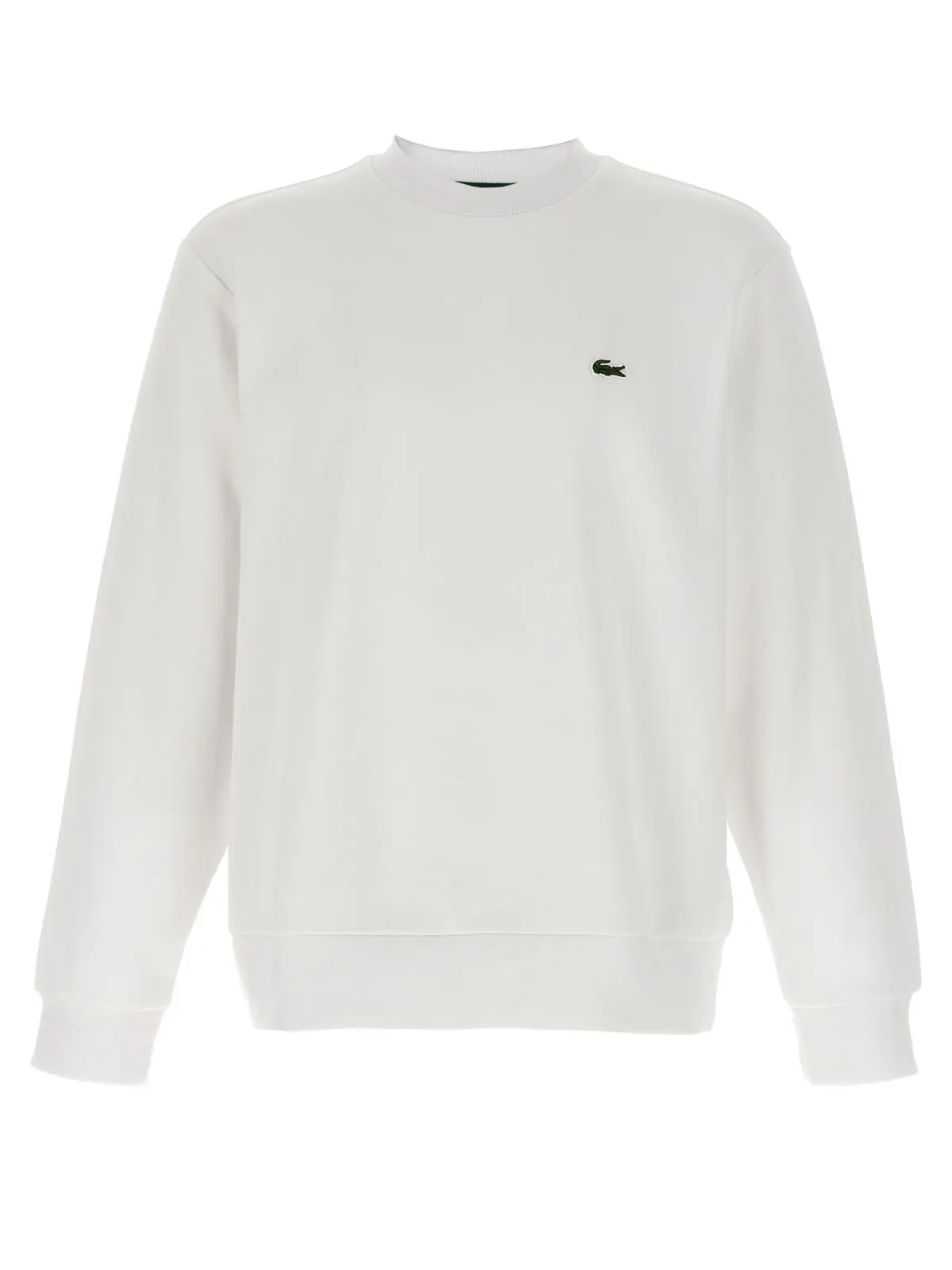 Світшот Lacoste з нашивкою логотипа Білий 1 Logo patch sweatshirt LACOSTE White