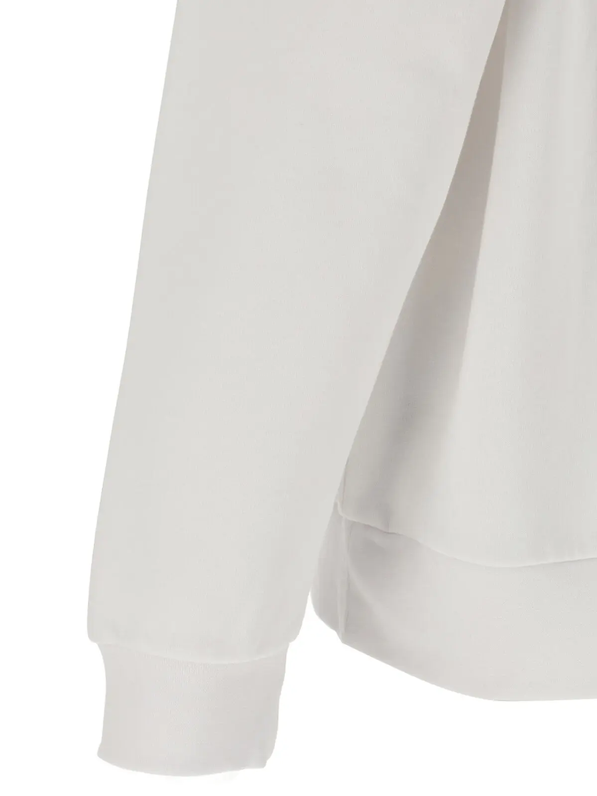 Світшот Lacoste з нашивкою логотипа Білий 4 Logo patch sweatshirt 84% cotton