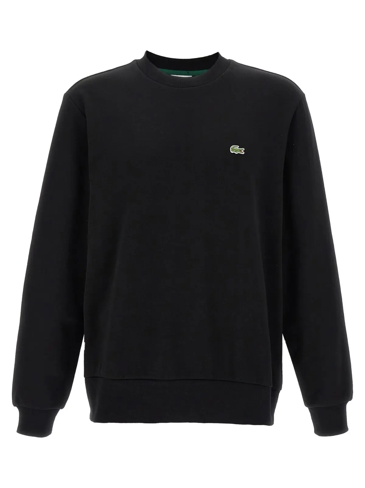 Світшот Lacoste з нашивкою логотипа Чорний 1 Logo patch sweatshirt LACOSTE Black